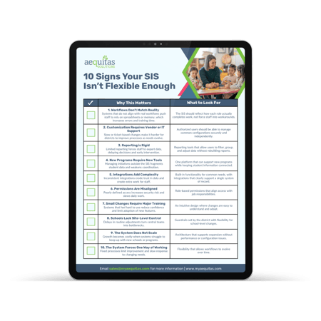 10 Signs Your SIS Isnt Flexible Enough Tablet